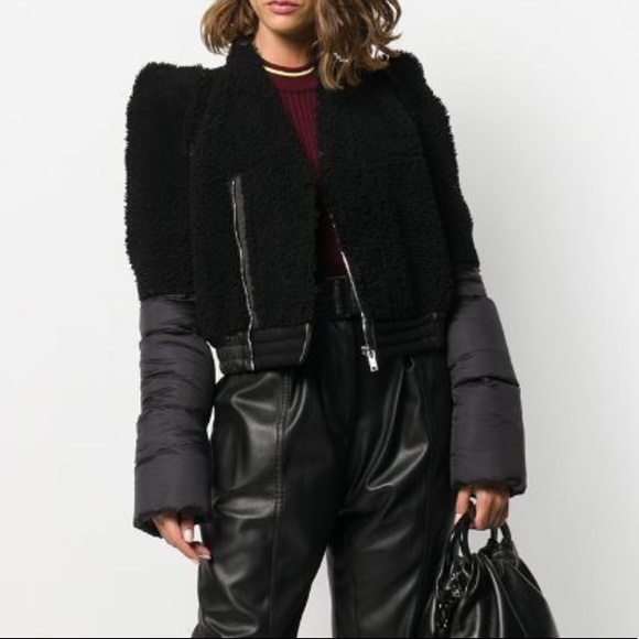 Rick Owens Contrast Padded Jacket - Picture 4 of 14